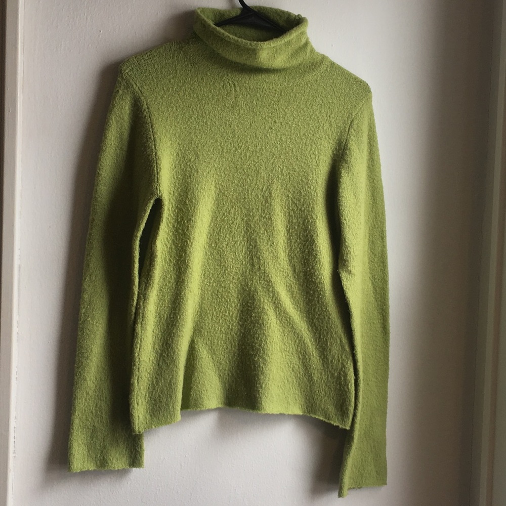 Next Era Green Turtleneck Sweater Size Large